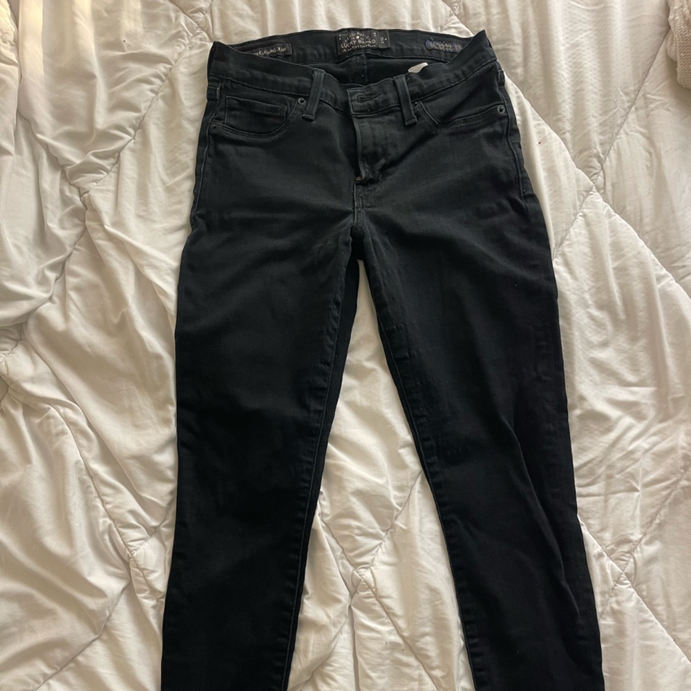 Lucky Brand Brooke Legging Jeans Black